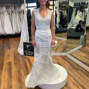 House of Wu wedding dress (unaltered size 8)